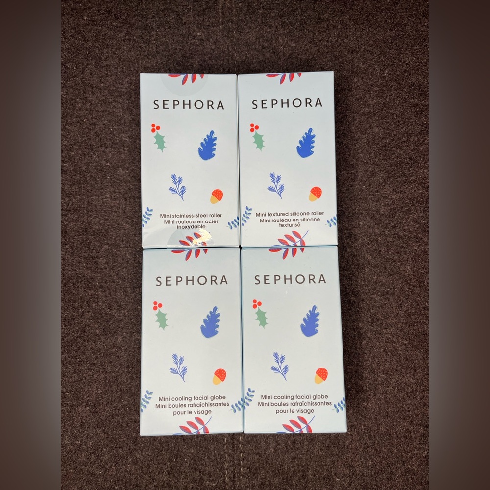 Sephora gift set 4 boxes with beauty appliances nwt